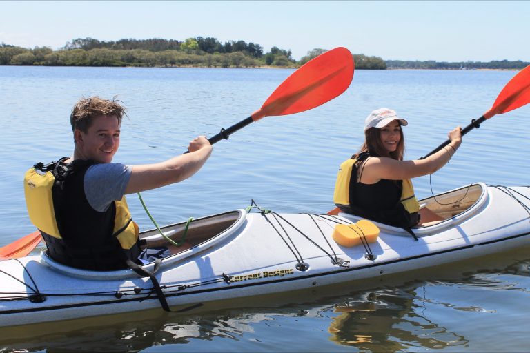 Double Kayaks are fun and easy to paddle
