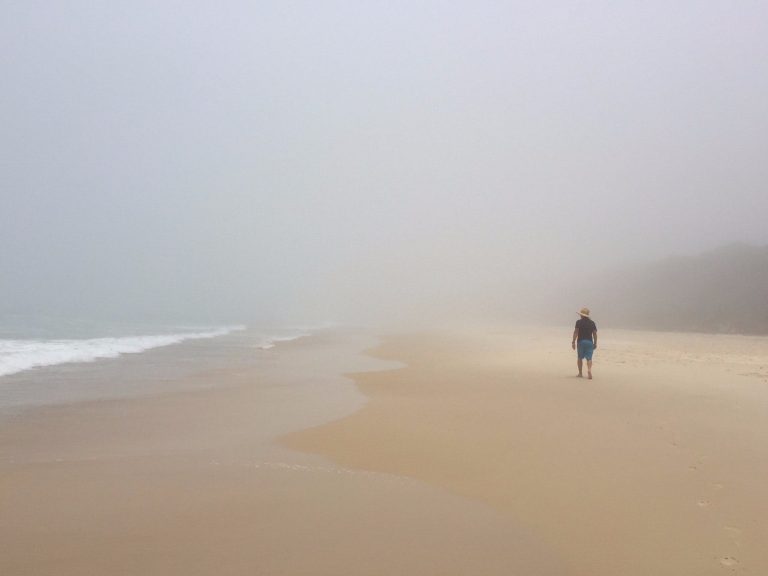 Salt mist Brooms Head Back Beach