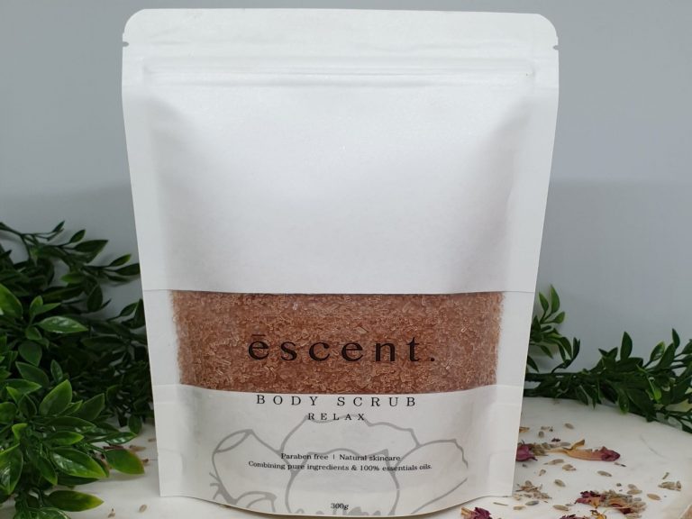 300g Body Scrub with Relax essential oil blend