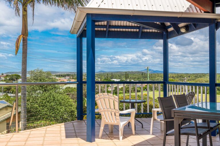 Ocean Suite balcony looking to Angourie Headland