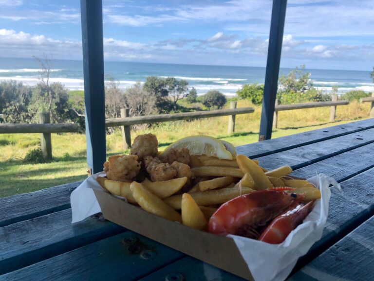 Seafood with a view